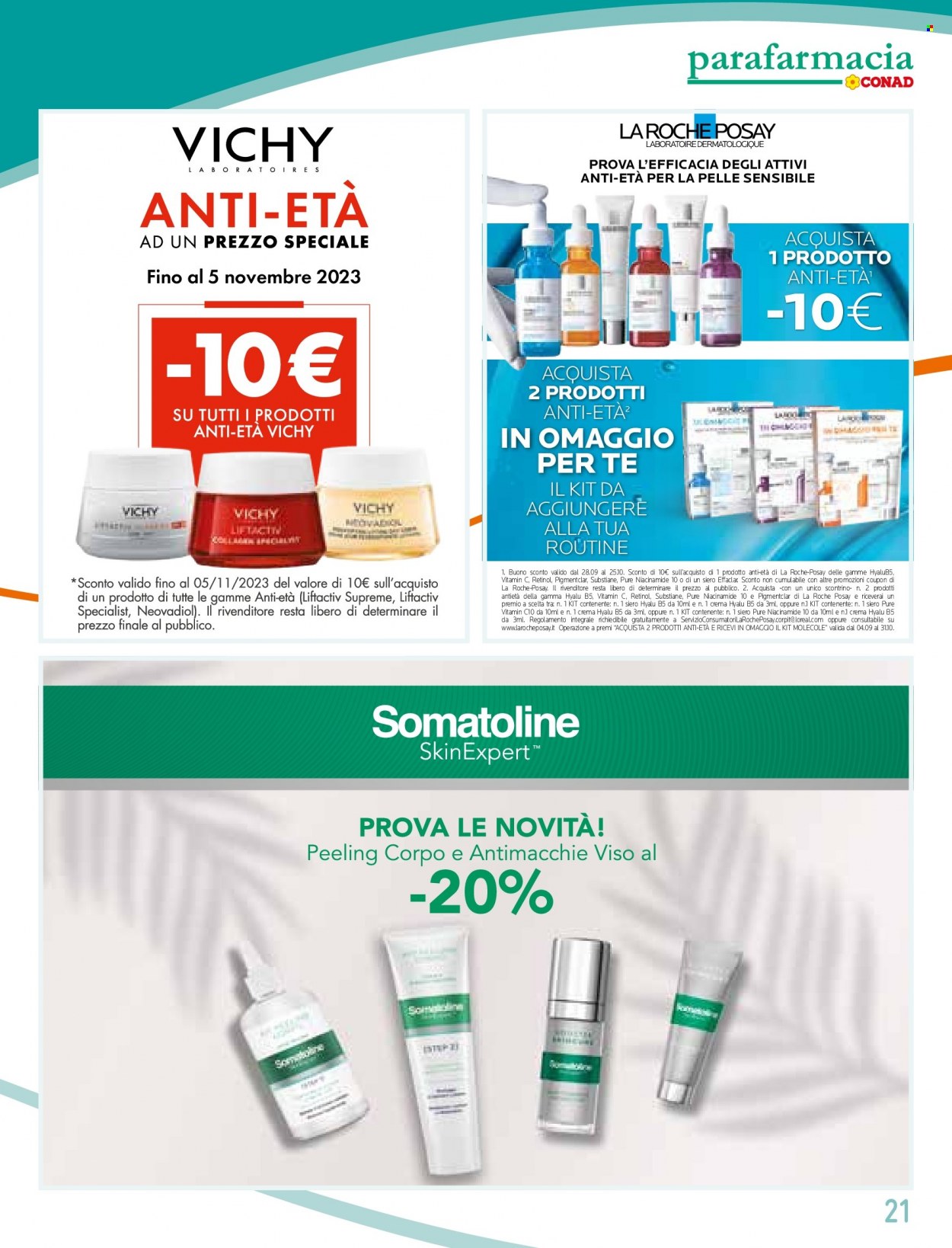 Volantino Conad - 28/9/2023 - 25/10/2023. Pagina 21