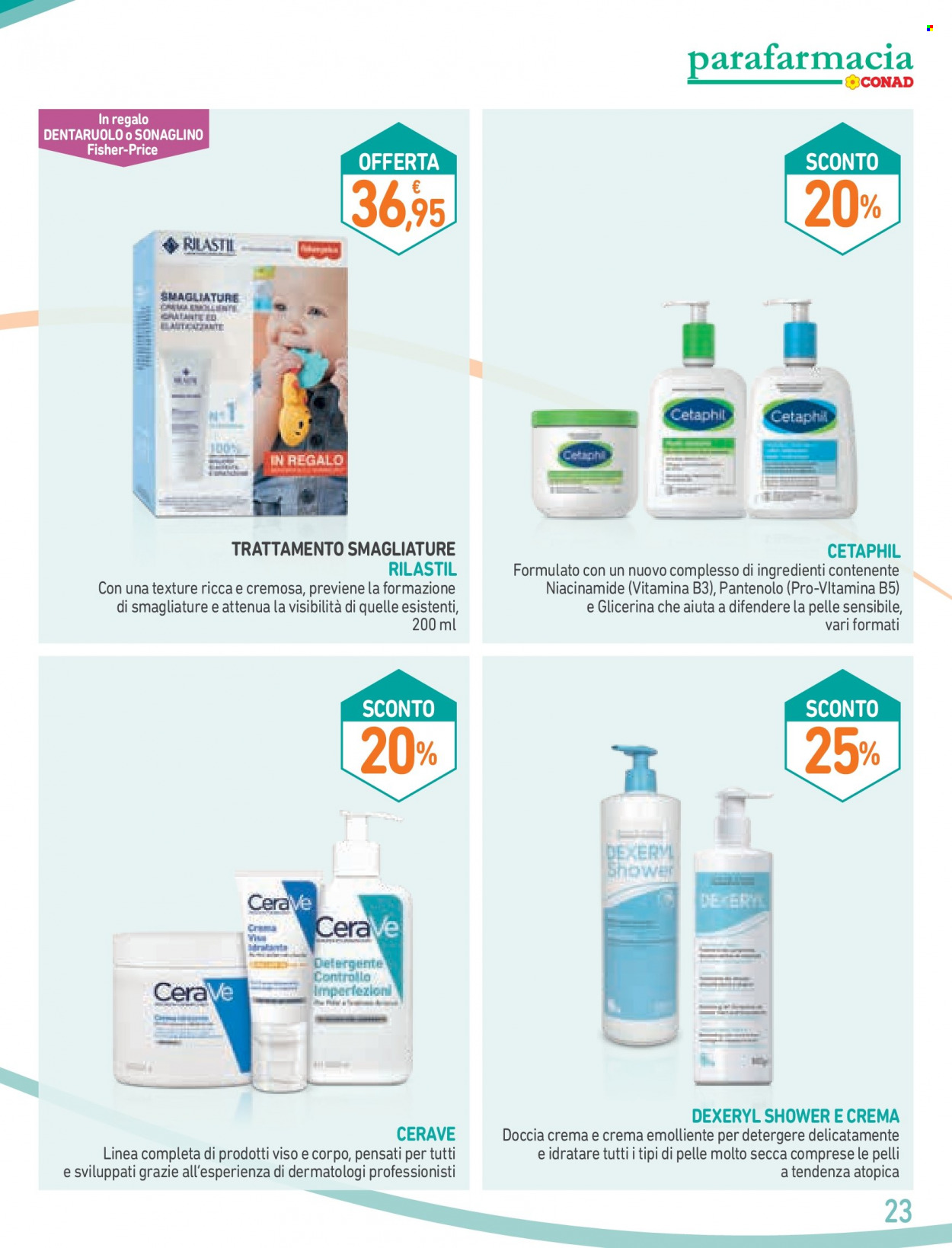 Volantino Conad - 28/9/2023 - 25/10/2023. Pagina 23