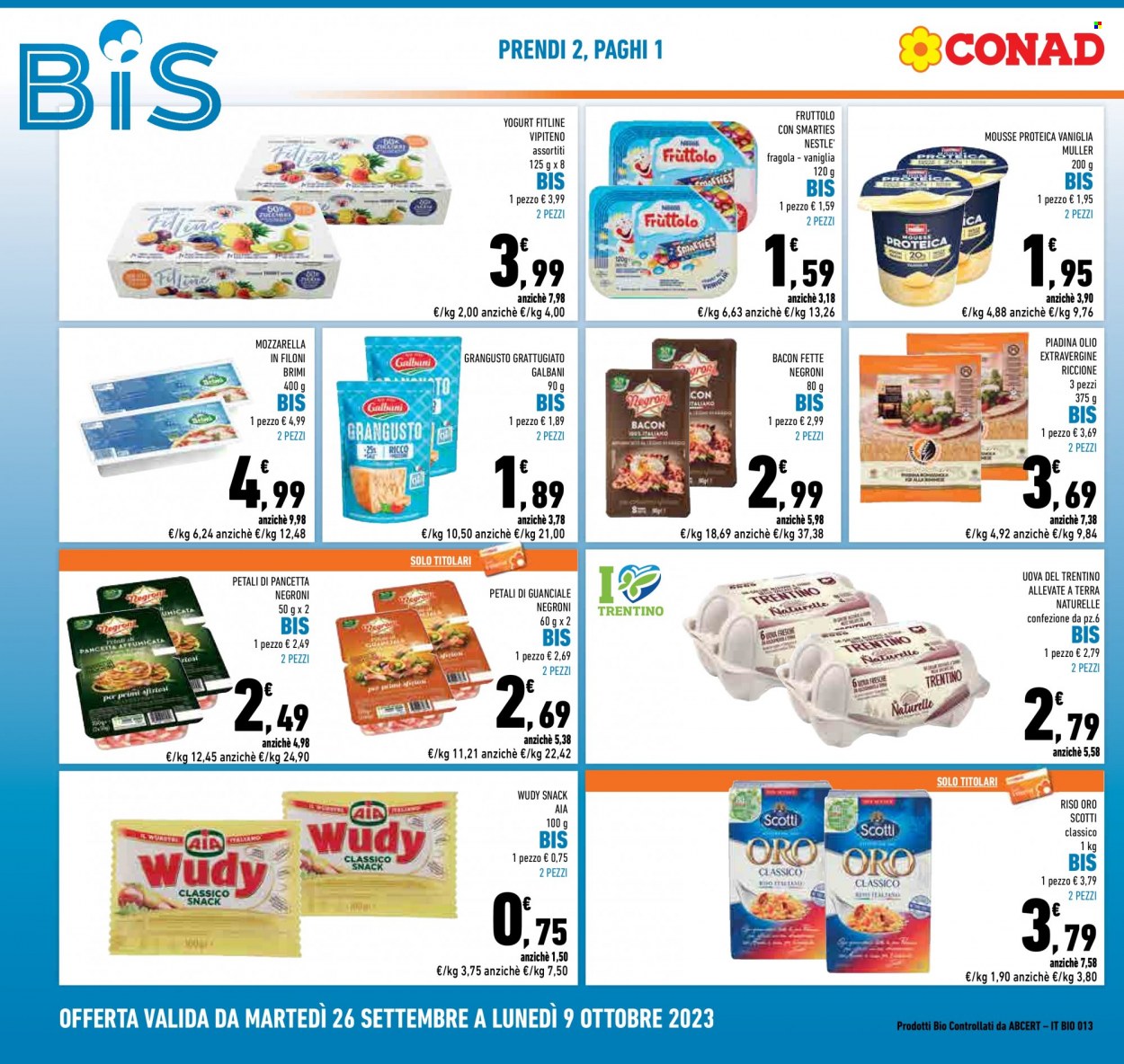 Volantino Conad - 26/9/2023 - 9/10/2023. Pagina 2