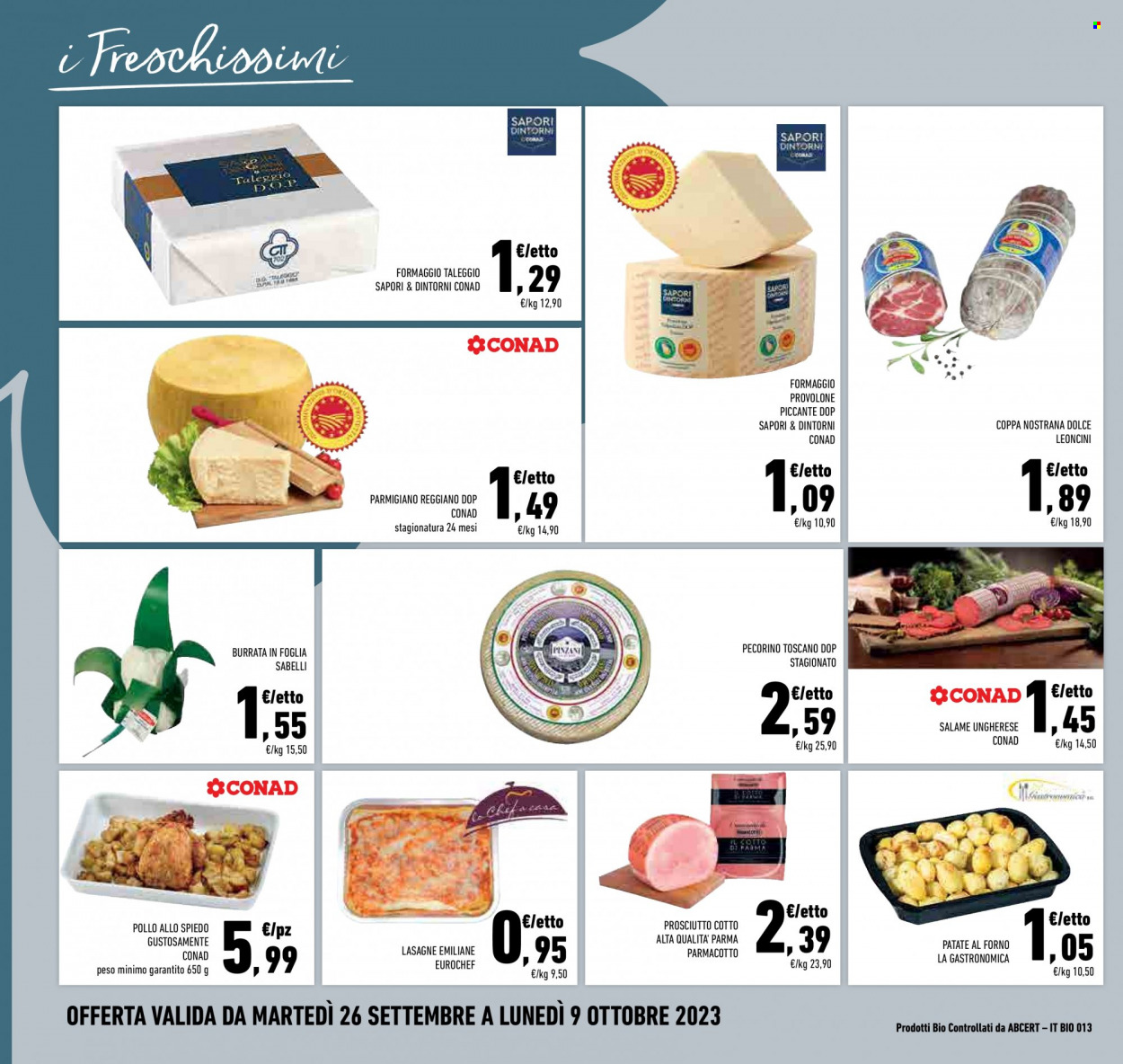Volantino Conad - 26/9/2023 - 9/10/2023. Pagina 12