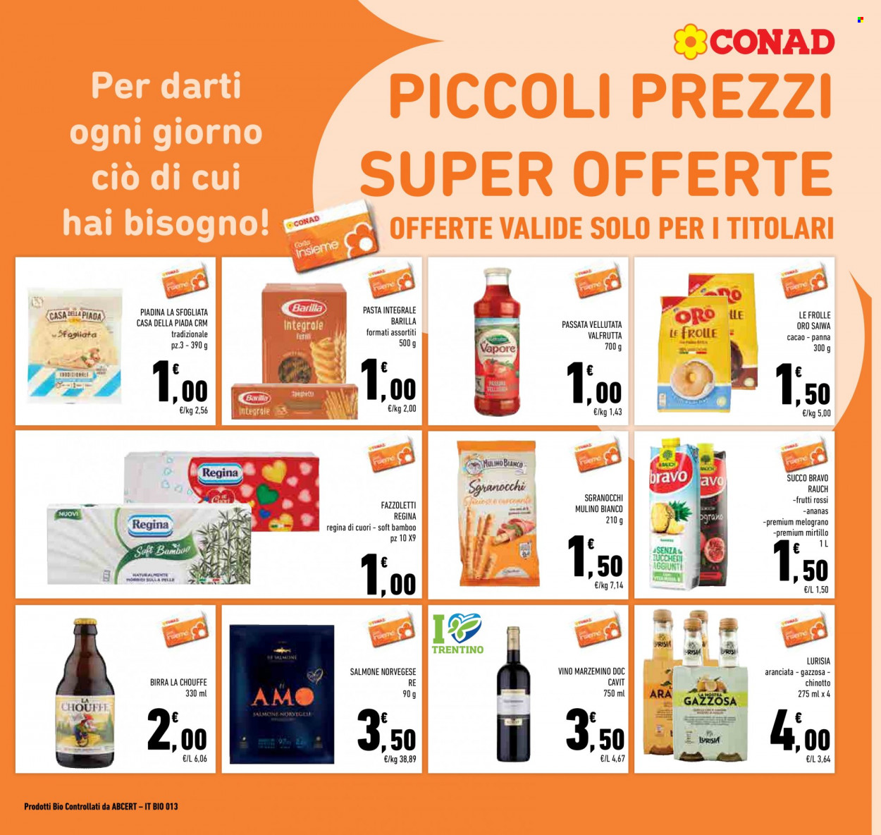 Volantino Conad - 26/9/2023 - 9/10/2023. Pagina 13