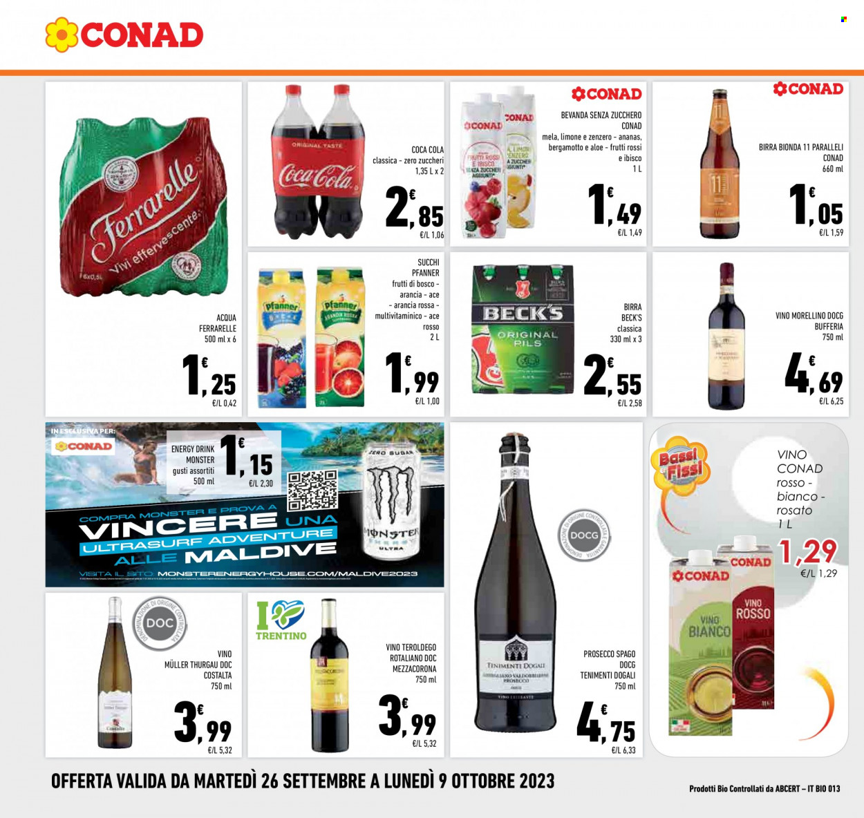 Leták Conad - 26.9.2023 - 9.10.2023. Strana 22