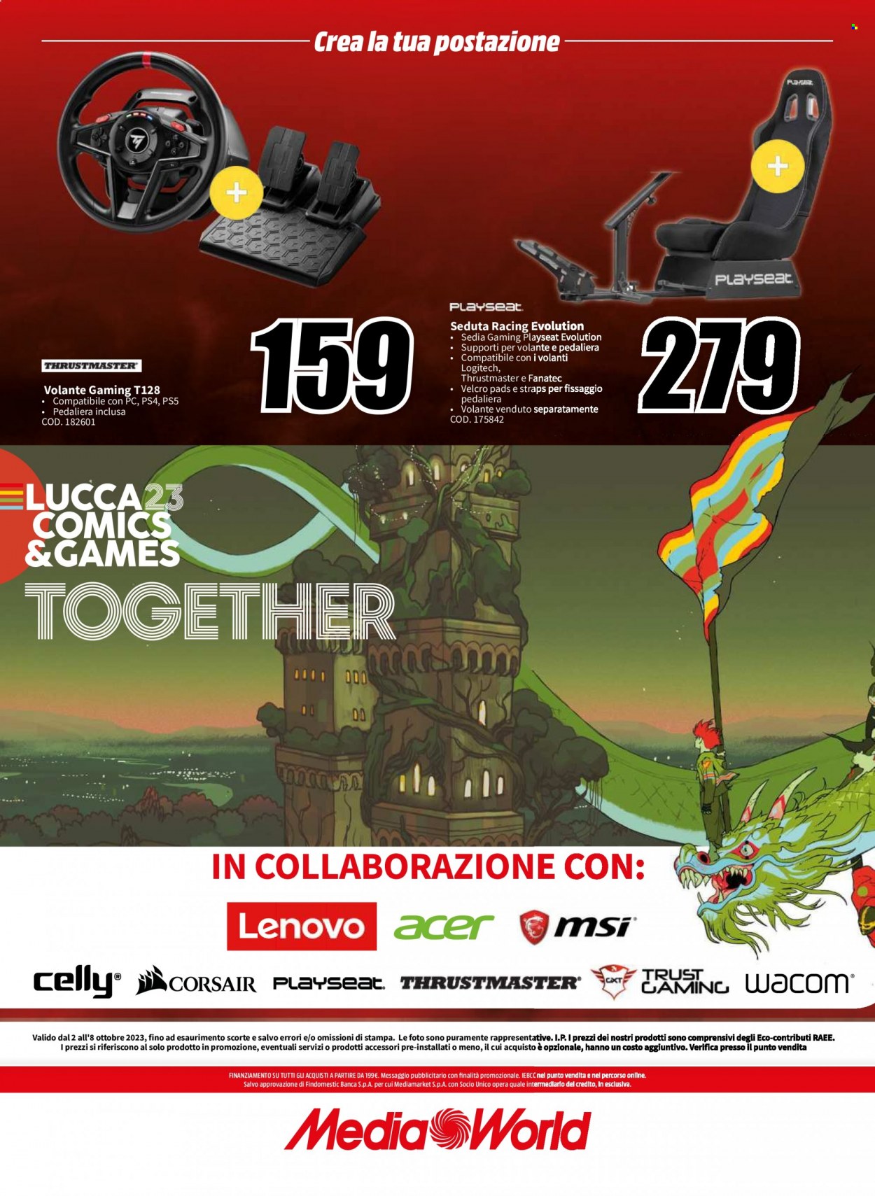 Volantino MediaWorld - 2/10/2023 - 8/10/2023. Pagina 4