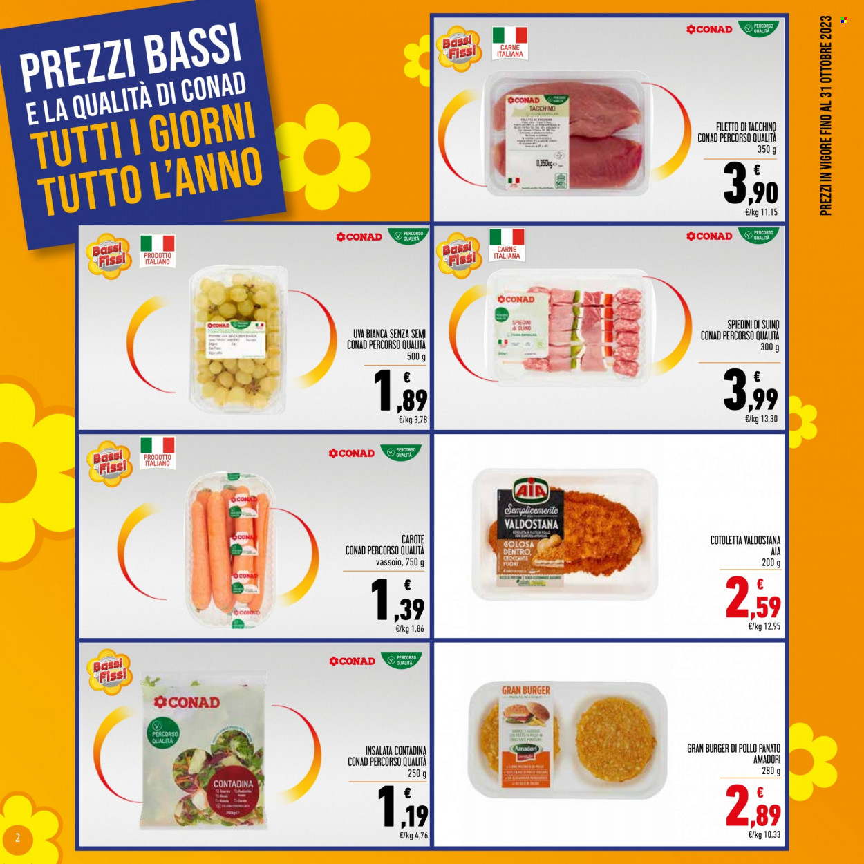 Volantino Spesa Facile Conad - 1/10/2023 - 31/10/2023. Pagina 2