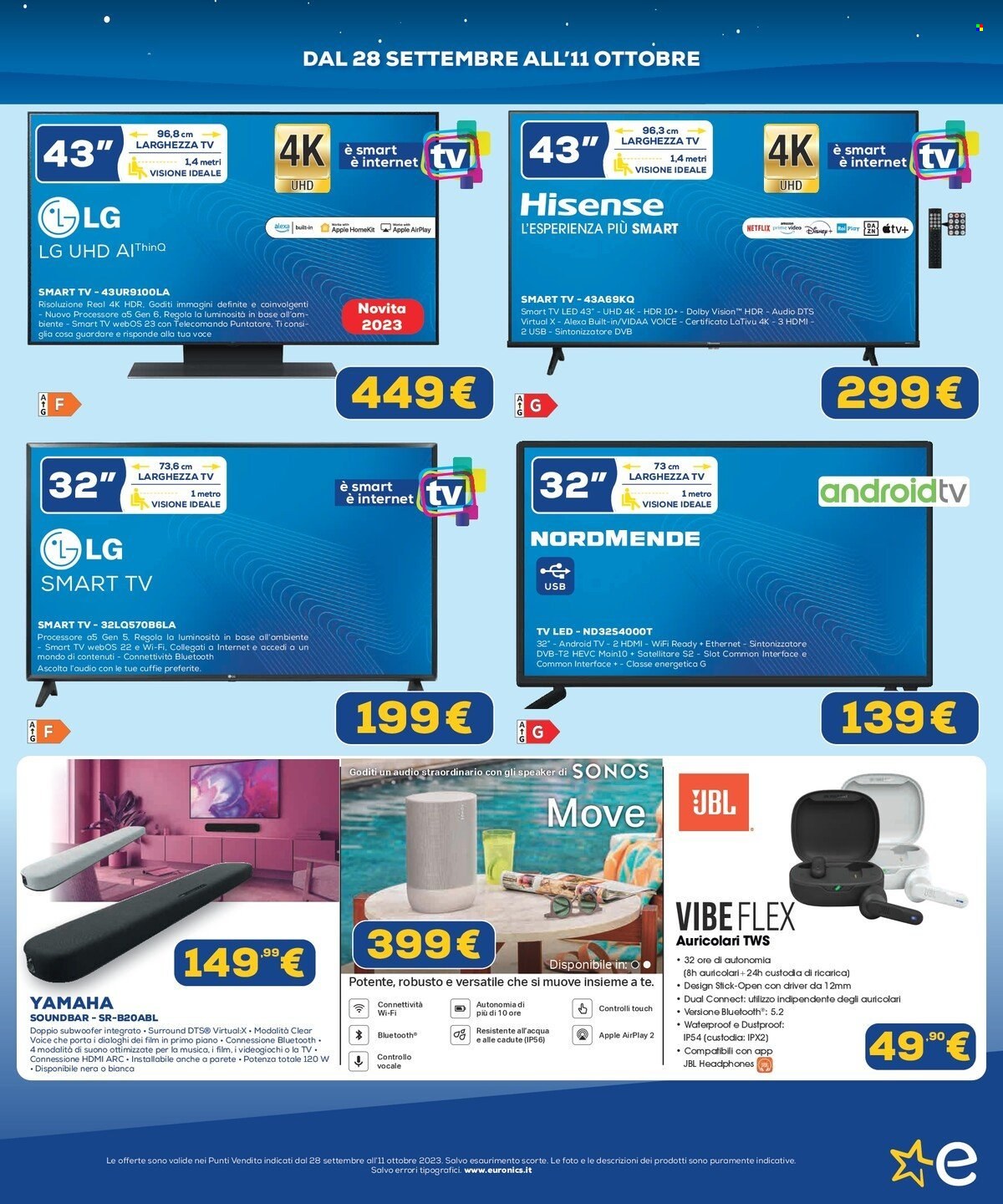 Volantino Euronics - 28/9/2023 - 11/10/2023. Pagina 3