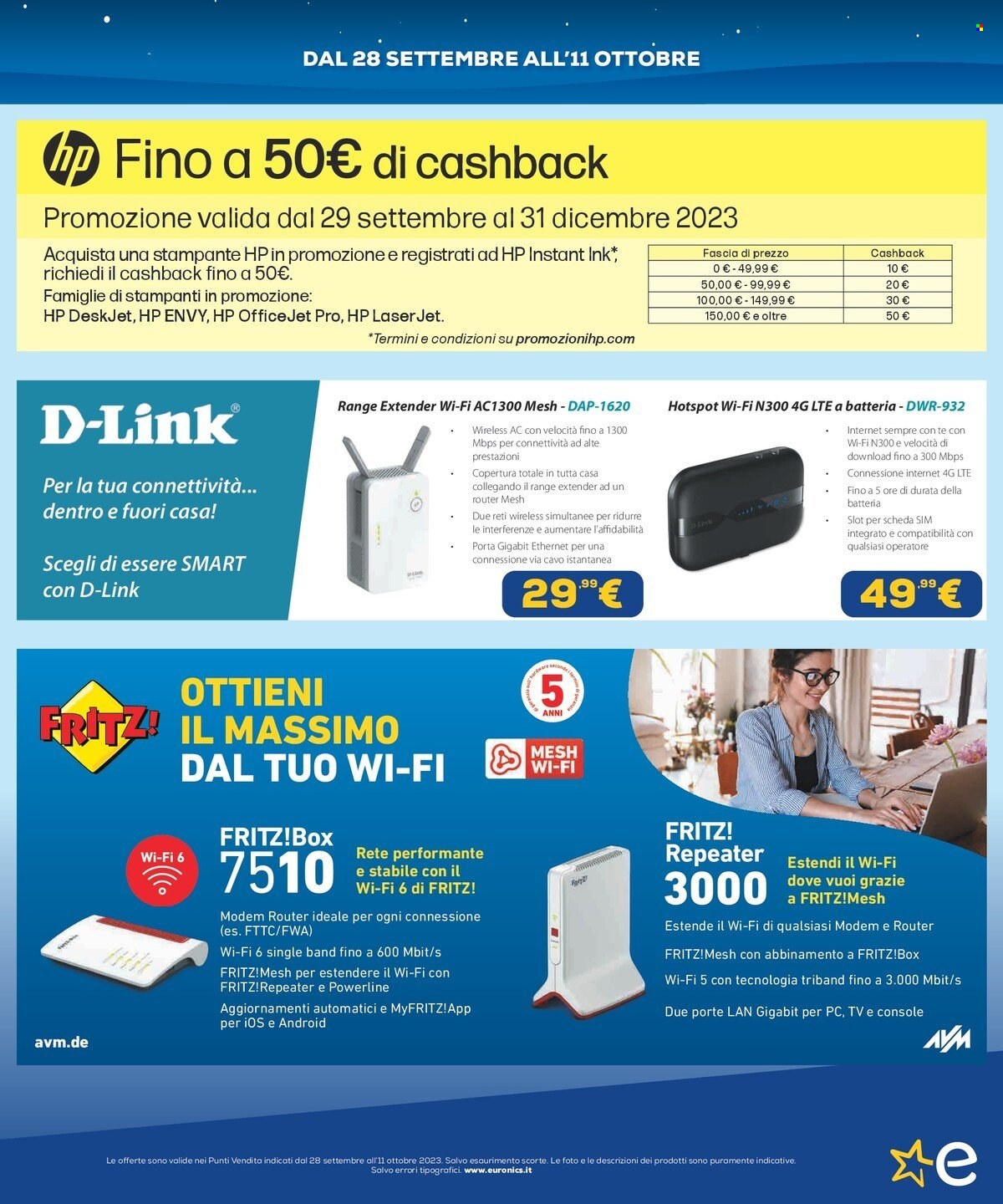 Volantino Euronics - 28/9/2023 - 11/10/2023. Pagina 9