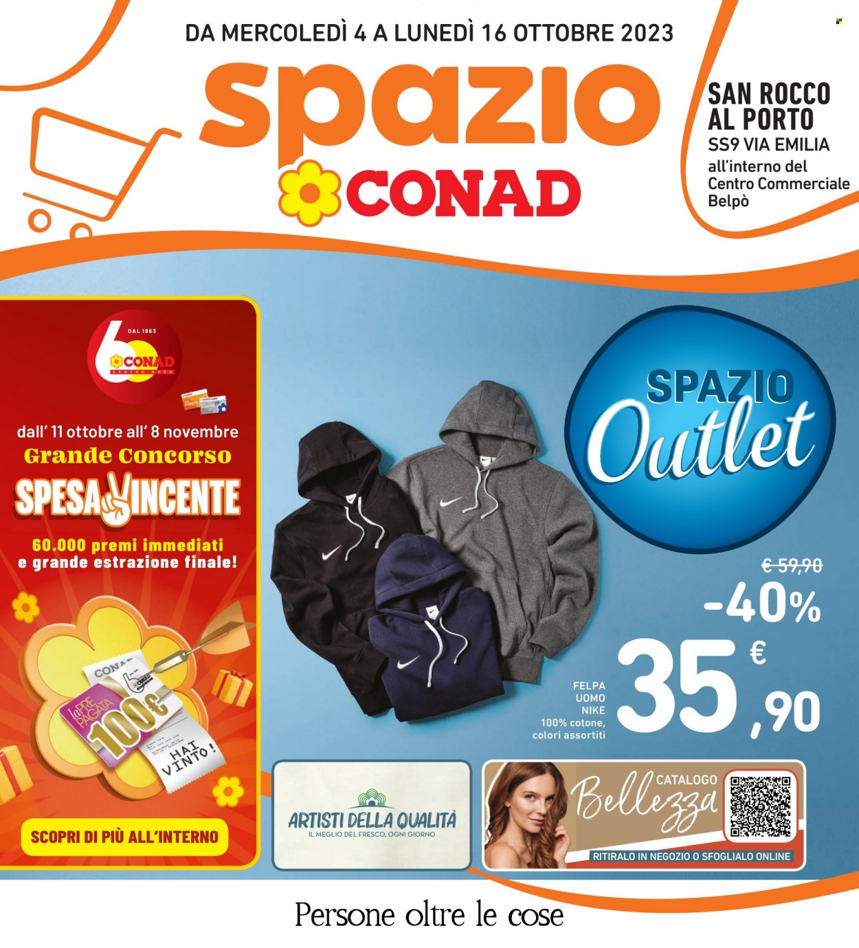 Volantino Spazio Conad - 4/10/2023 - 16/10/2023. Pagina 1
