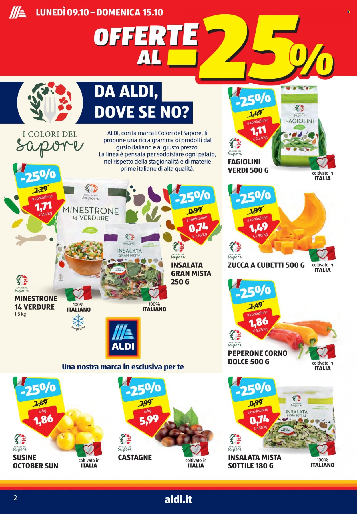 Volantino Aldi - 9/10/2023 - 15/10/2023. Pagina 2