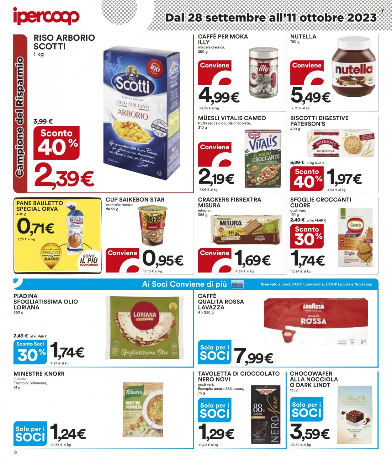 Volantino Coop - 28/9/2023 - 11/10/2023. Pagina 10