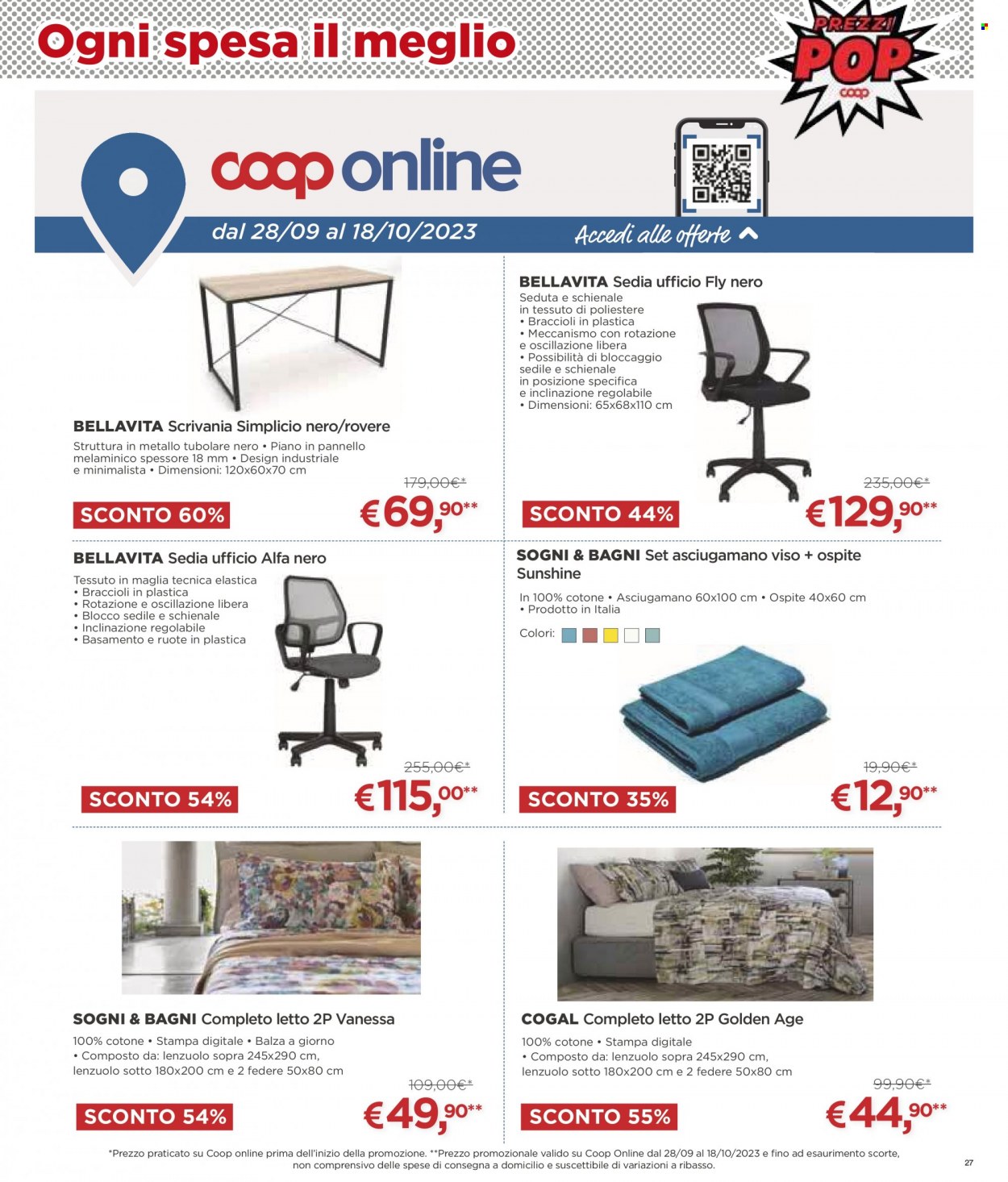 Volantino Coop - 28/9/2023 - 11/10/2023. Pagina 27