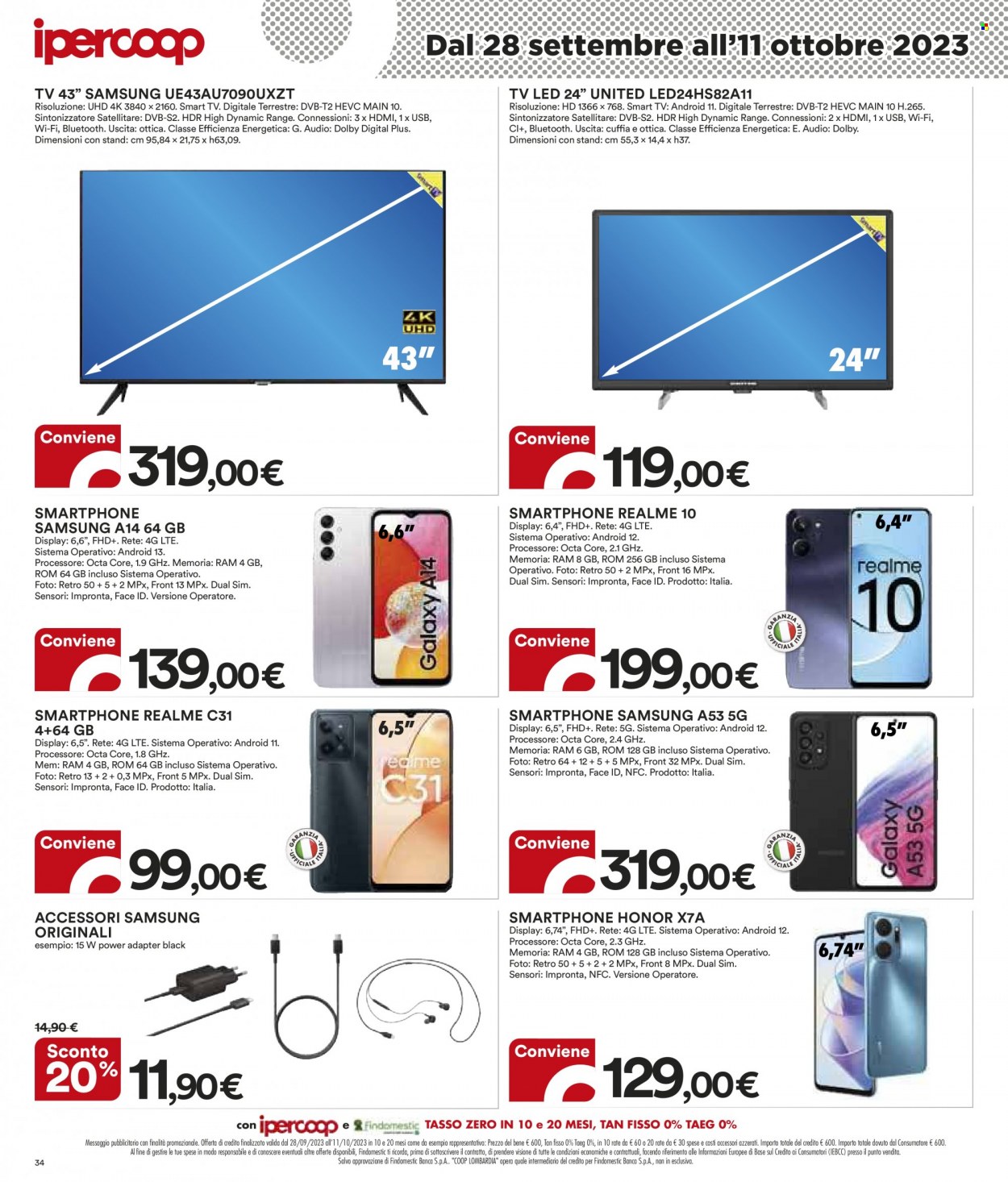 Volantino Coop - 28/9/2023 - 11/10/2023. Pagina 34