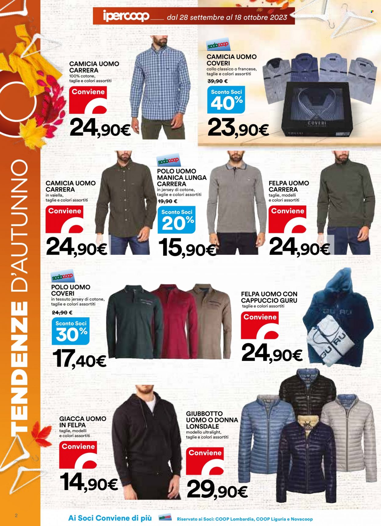 Volantino Coop - 28/9/2023 - 18/10/2023. Pagina 2