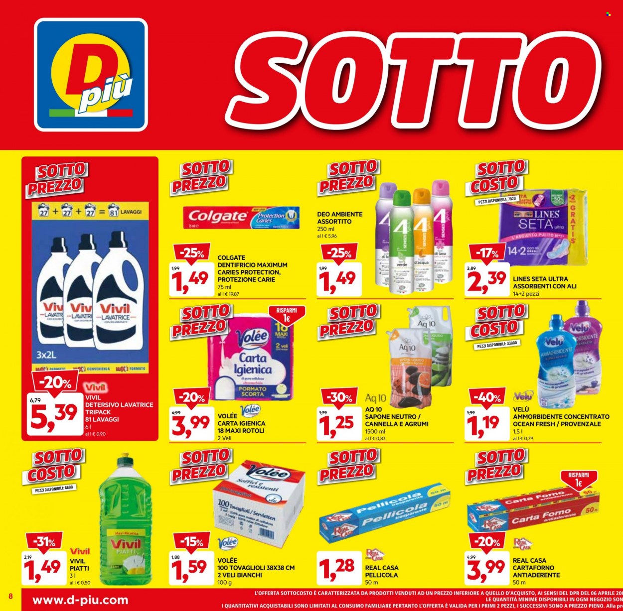 Volantino Dpiù - 5/10/2023 - 14/10/2023. Pagina 8