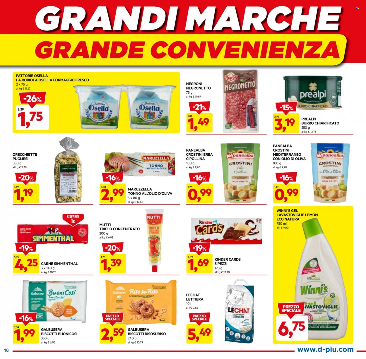 Volantino Dpiù - 5/10/2023 - 14/10/2023. Pagina 16