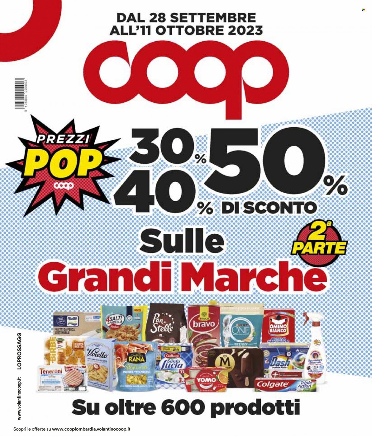 Volantino Coop - 28/9/2023 - 11/10/2023. Pagina 1