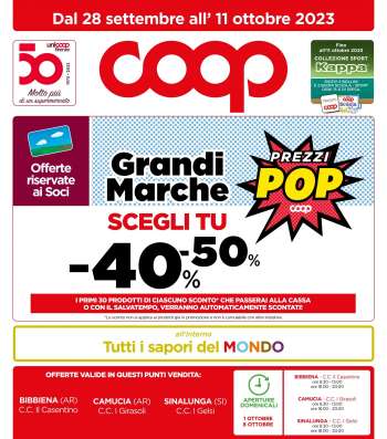 Leták Coop - 28.9.2023 - 11.10.2023.