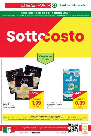 Volantino Despar - 5/10/2023 - 14/10/2023.