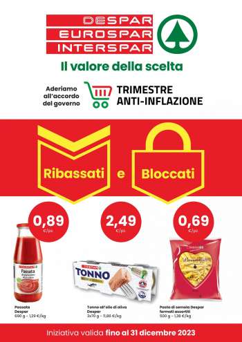 Volantino Despar - 1/10/2023 - 31/12/2023.