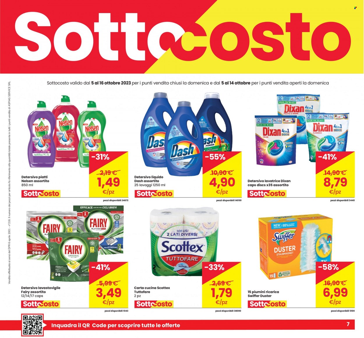 Volantino Eurospar - 5/10/2023 - 18/10/2023. Pagina 7