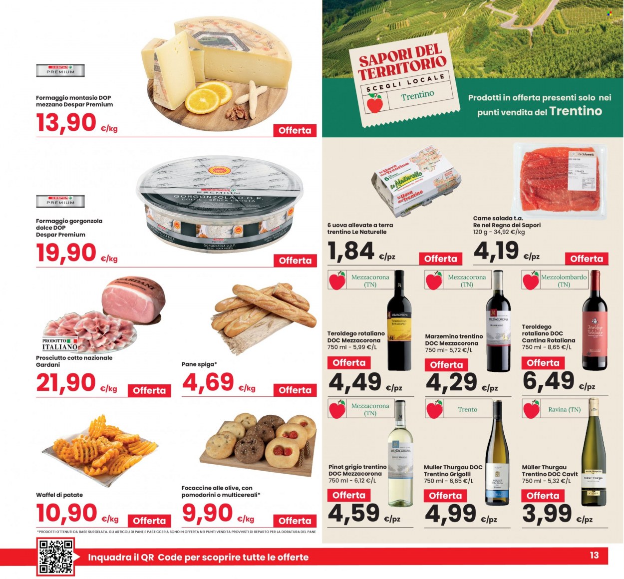 Volantino Eurospar - 5/10/2023 - 18/10/2023. Pagina 13