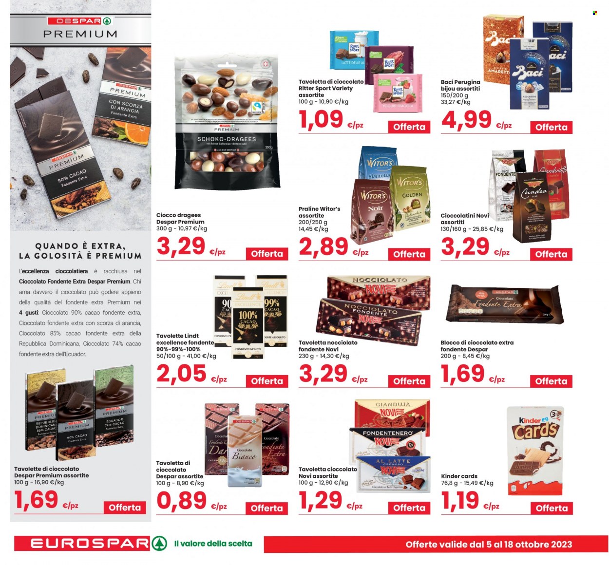 Volantino Eurospar - 5/10/2023 - 18/10/2023. Pagina 18