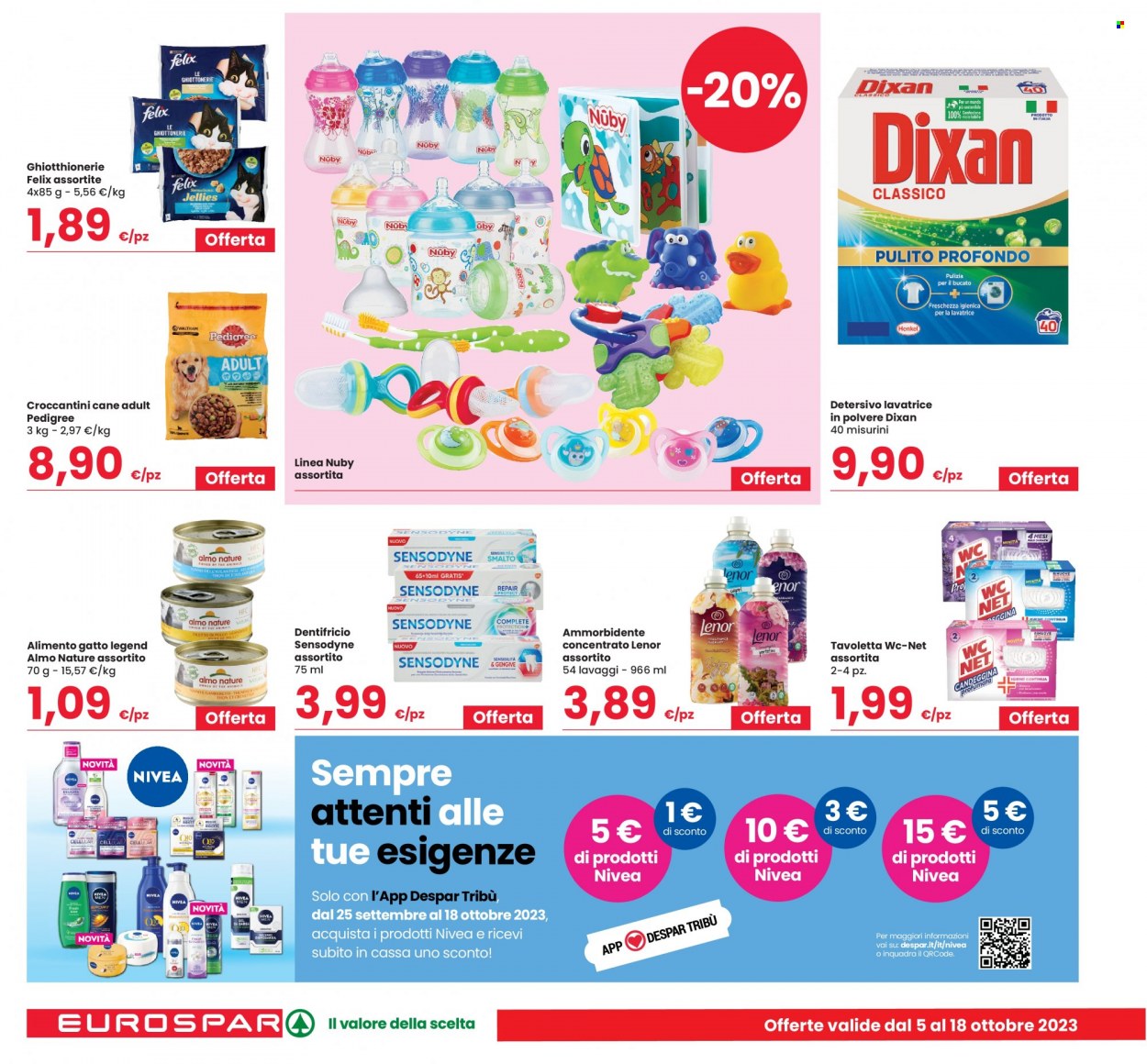 Volantino Eurospar - 5/10/2023 - 18/10/2023. Pagina 22