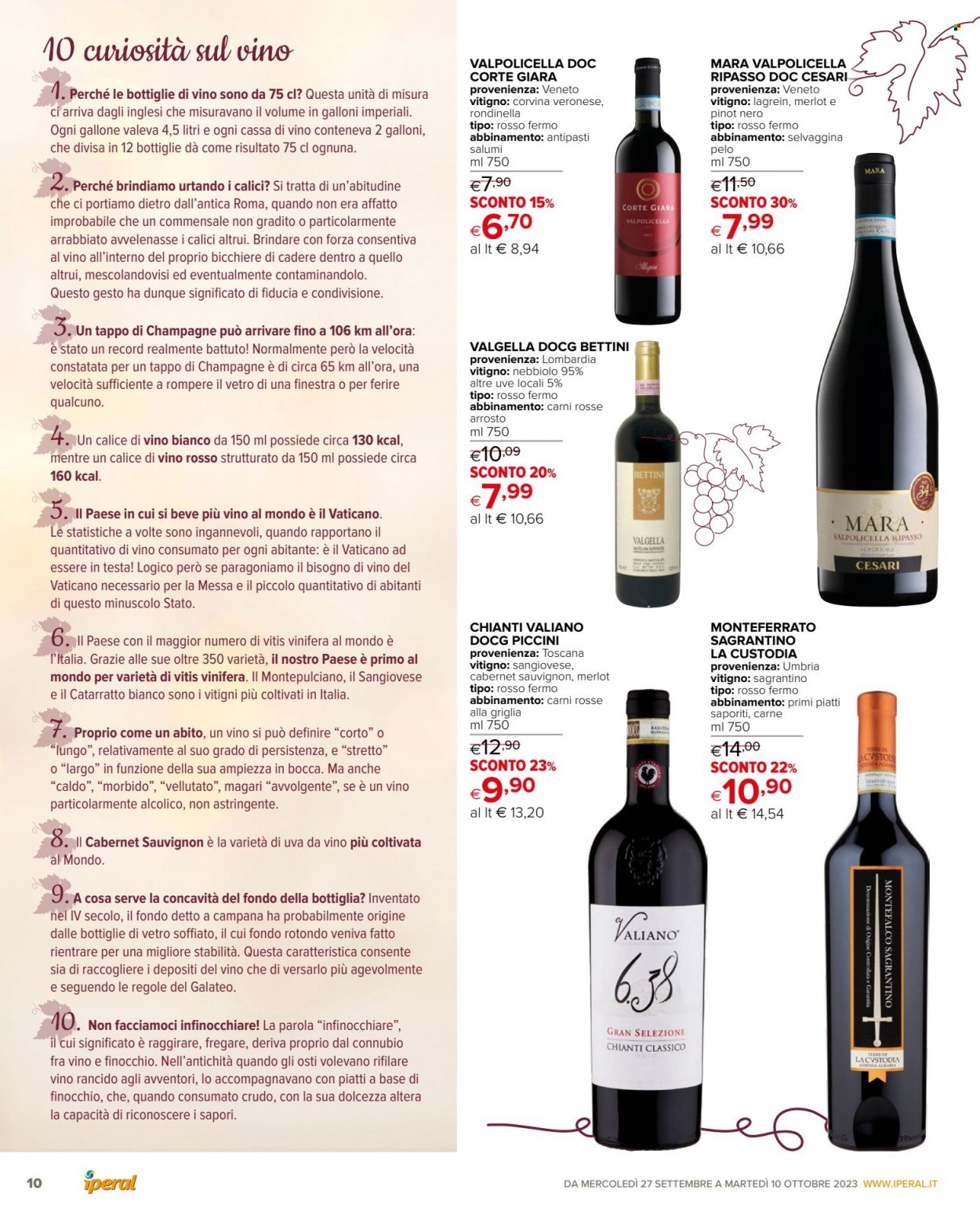 Volantino Iperal - 27/9/2023 - 10/10/2023. Pagina 10
