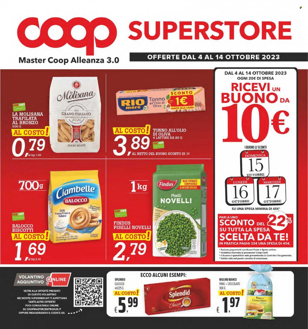 Leták Coop - 4.10.2023 - 14.10.2023. Strana 1