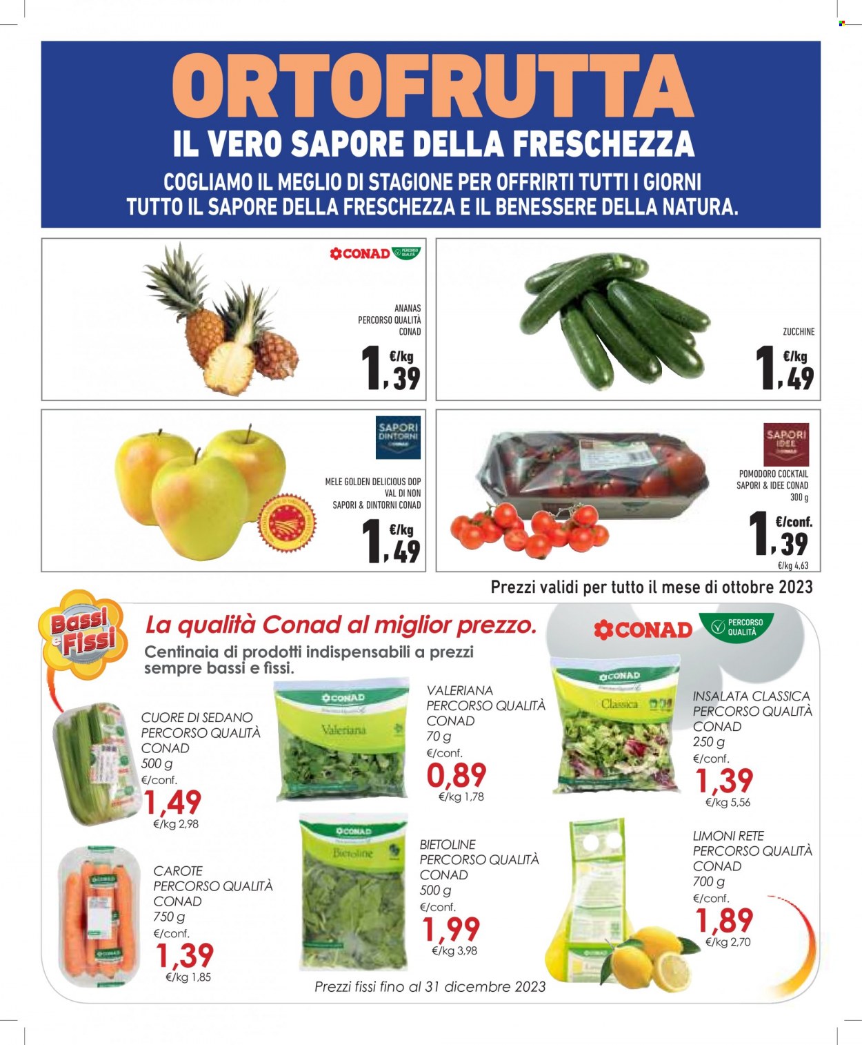 Volantino Spesa Facile Conad - 1/10/2023 - 31/10/2023. Pagina 3
