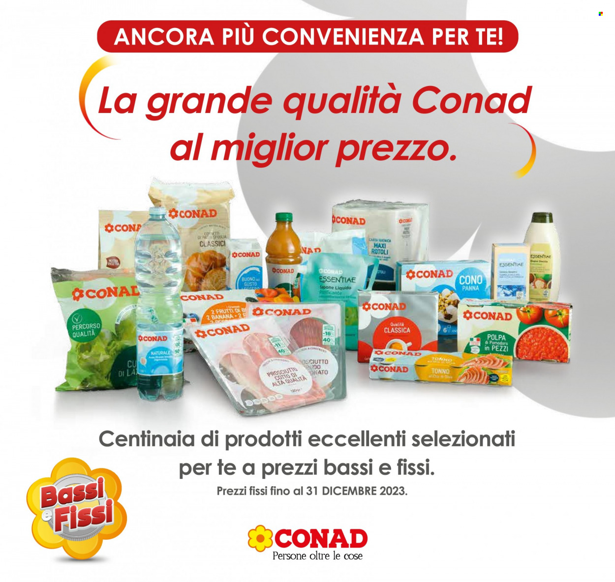 Leták Conad - 2.10.2023 - 31.12.2023. Strana 1