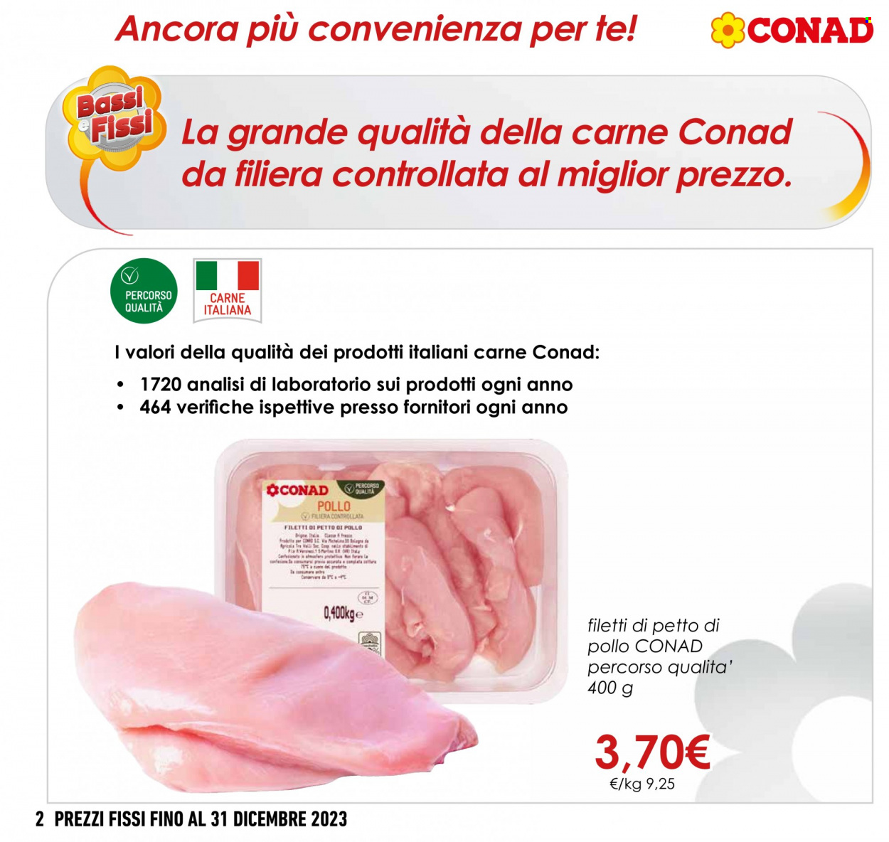 Volantino Conad - 2/10/2023 - 31/12/2023. Pagina 2