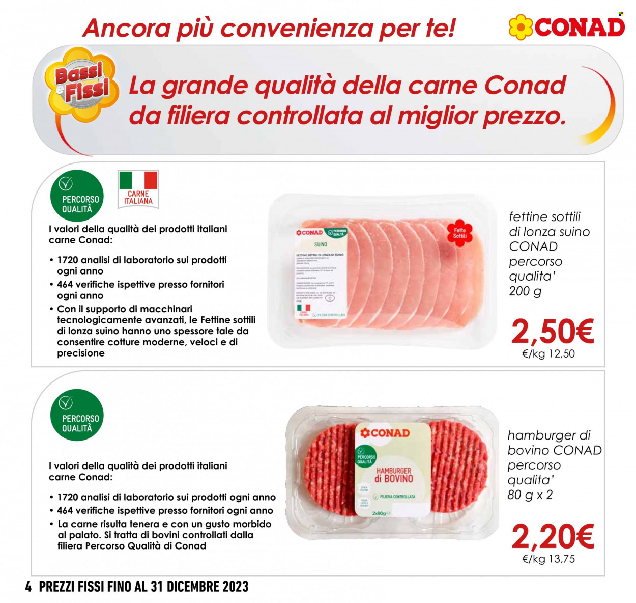 Leták Conad - 2.10.2023 - 31.12.2023. Strana 4