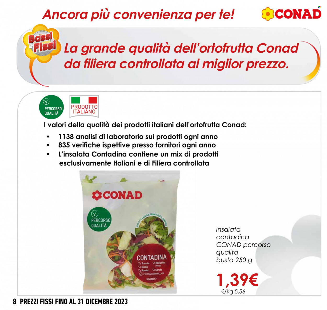 Volantino Conad - 2/10/2023 - 31/12/2023. Pagina 8