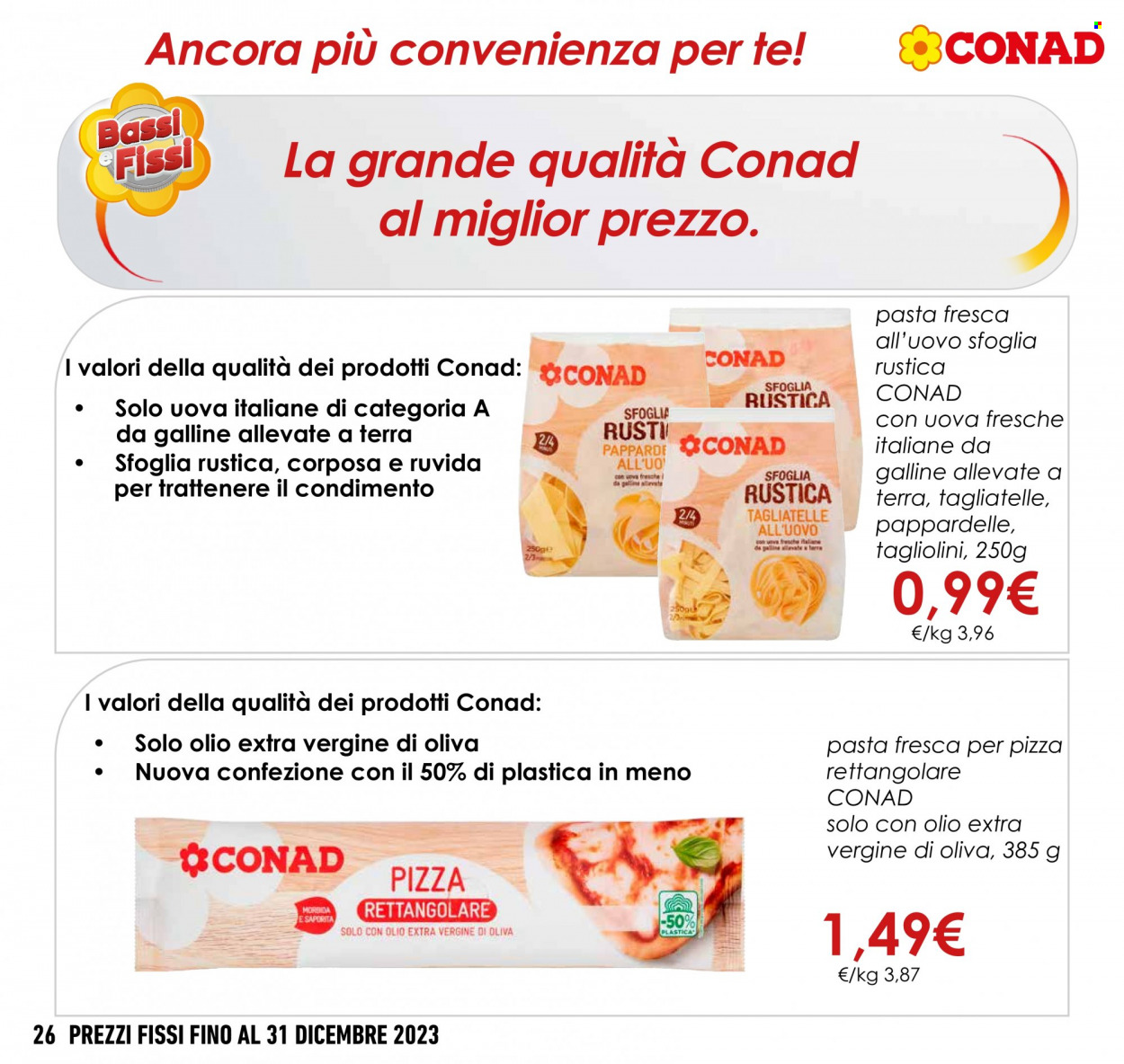 Leták Conad - 2.10.2023 - 31.12.2023. Strana 26