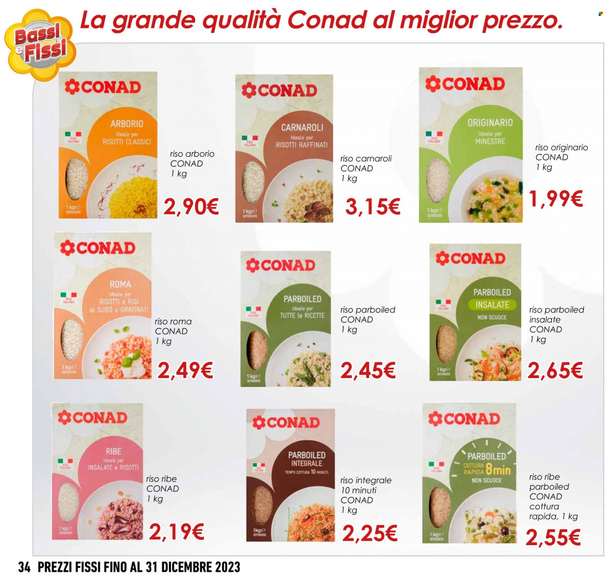 Leták Conad - 2.10.2023 - 31.12.2023. Strana 34