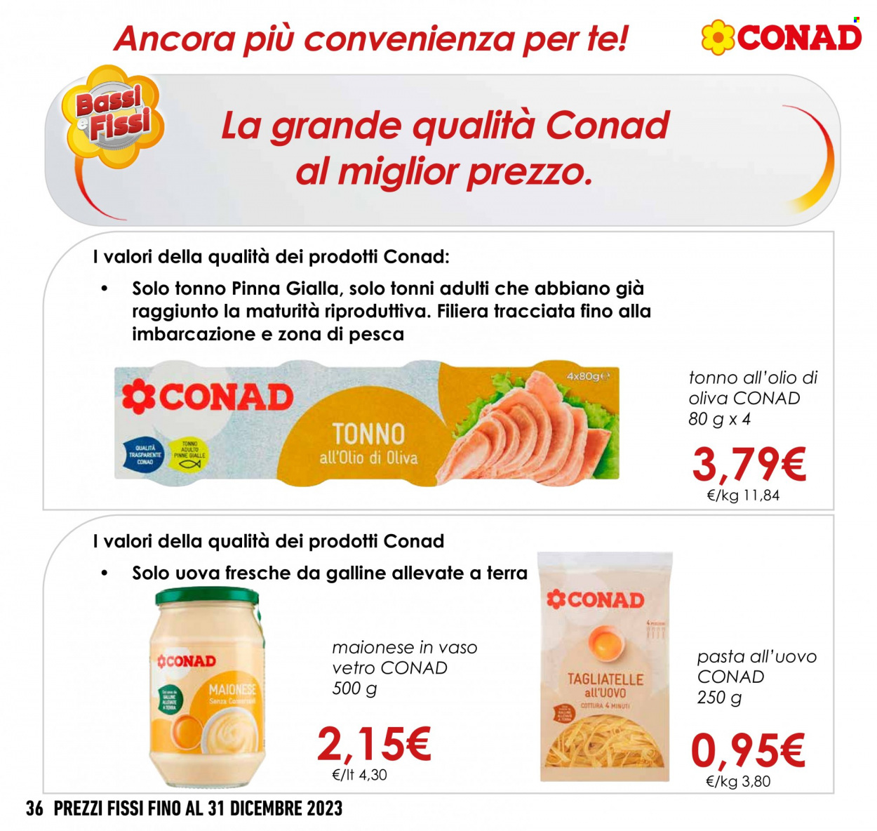 Volantino Conad - 2/10/2023 - 31/12/2023. Pagina 36