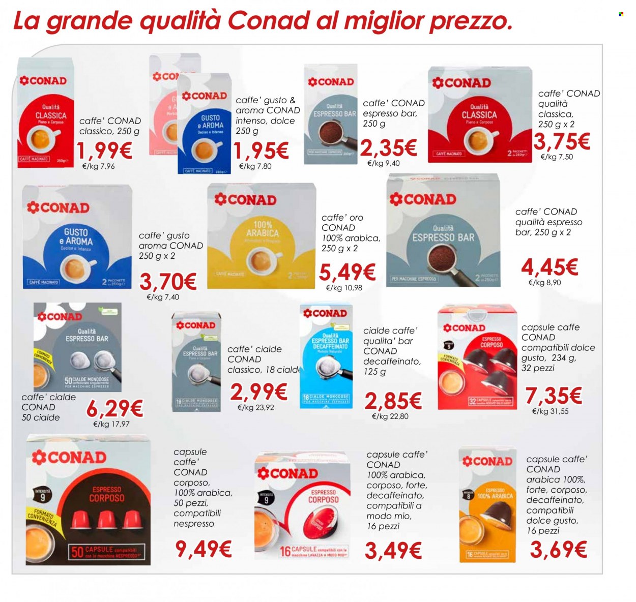 Leták Conad - 2.10.2023 - 31.12.2023. Strana 43
