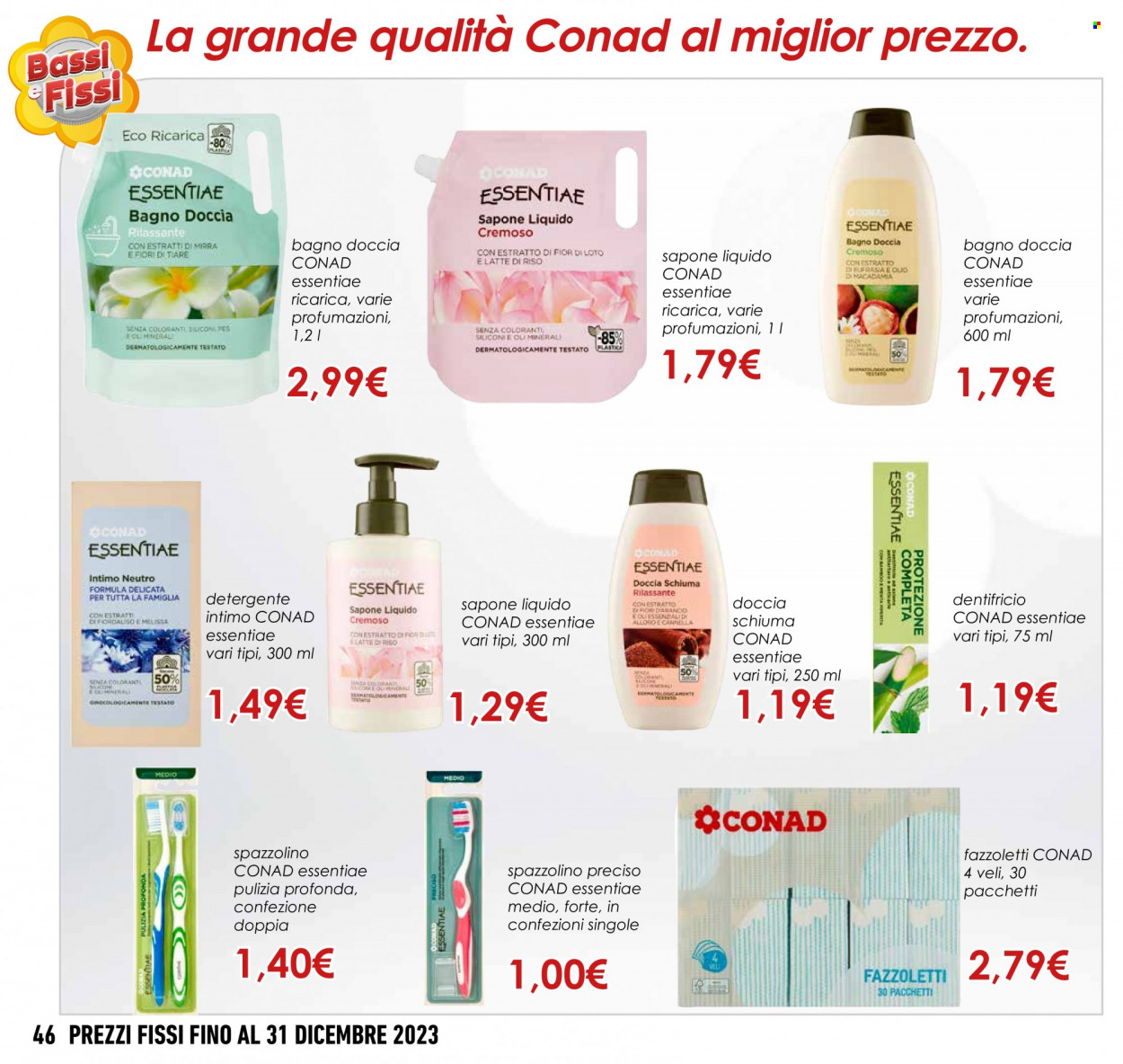 Leták Conad - 2.10.2023 - 31.12.2023. Strana 46