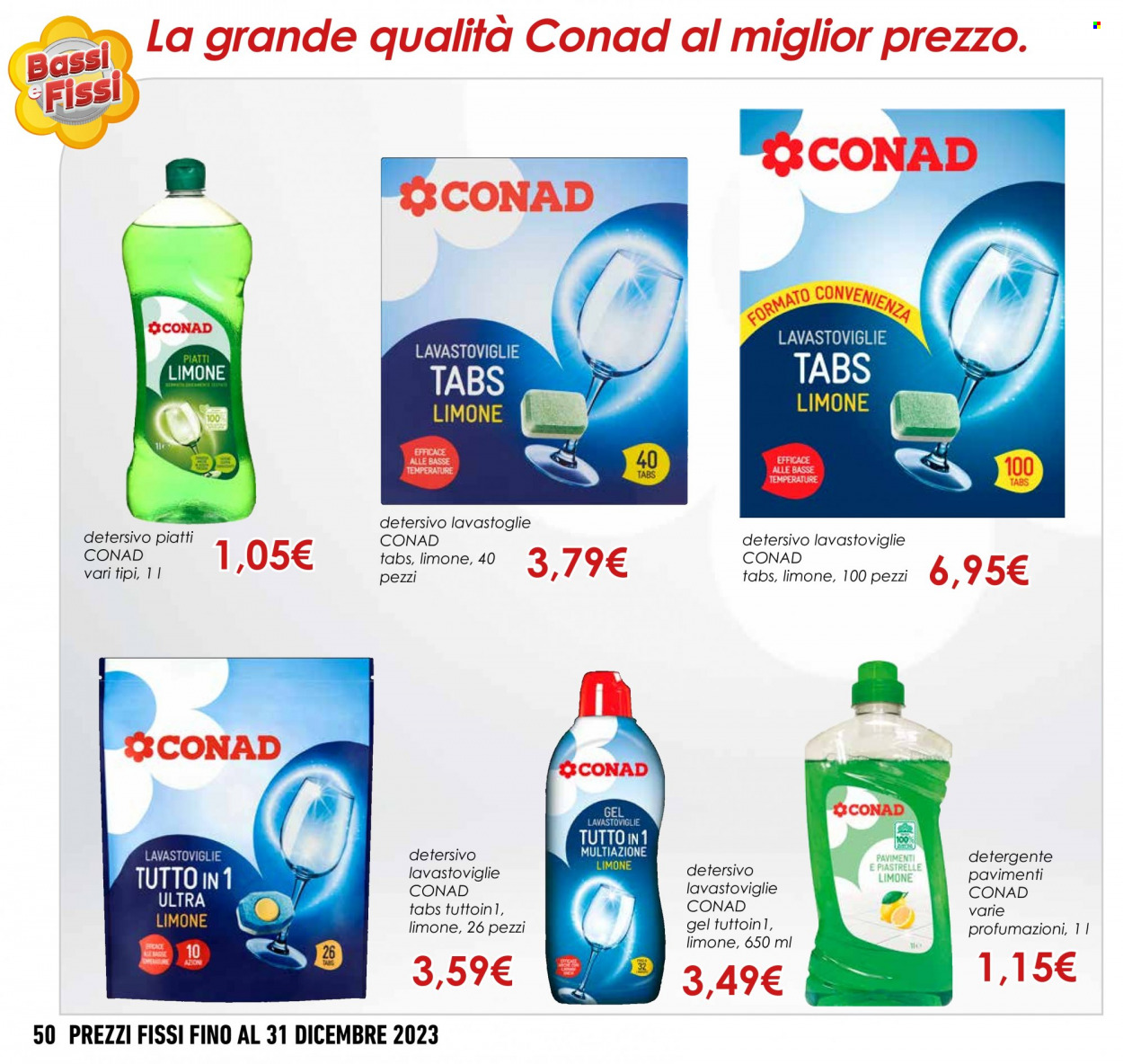 Leták Conad - 2.10.2023 - 31.12.2023. Strana 50