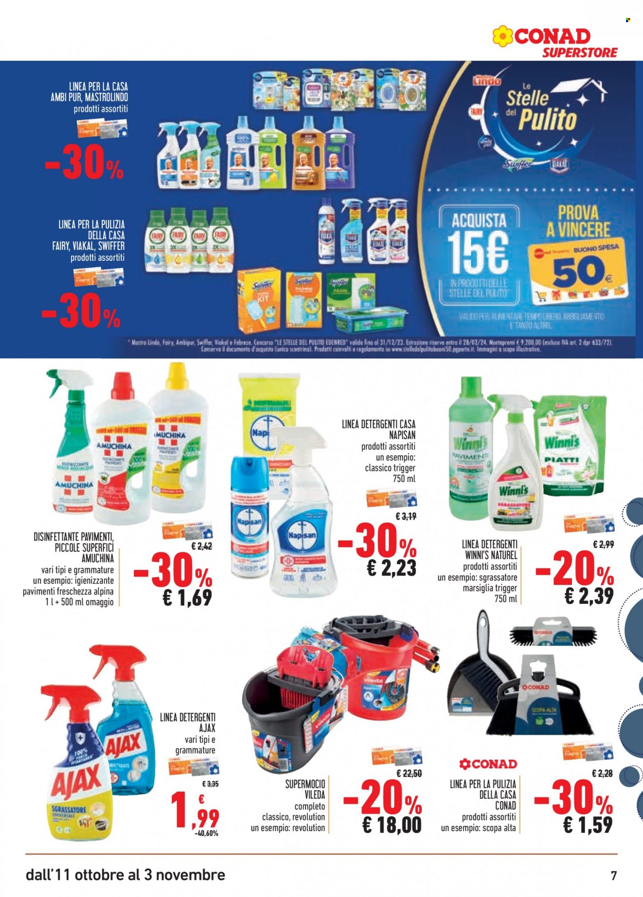 Volantino Conad Superstore - 11/10/2023 - 3/11/2023. Pagina 7