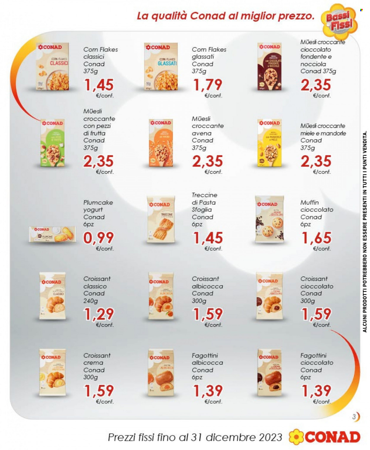 Leták Conad - 1.9.2023 - 31.12.2023. Strana 3