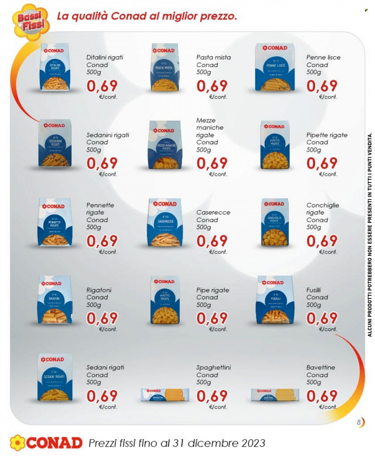 Leták Conad - 1.9.2023 - 31.12.2023. Strana 8