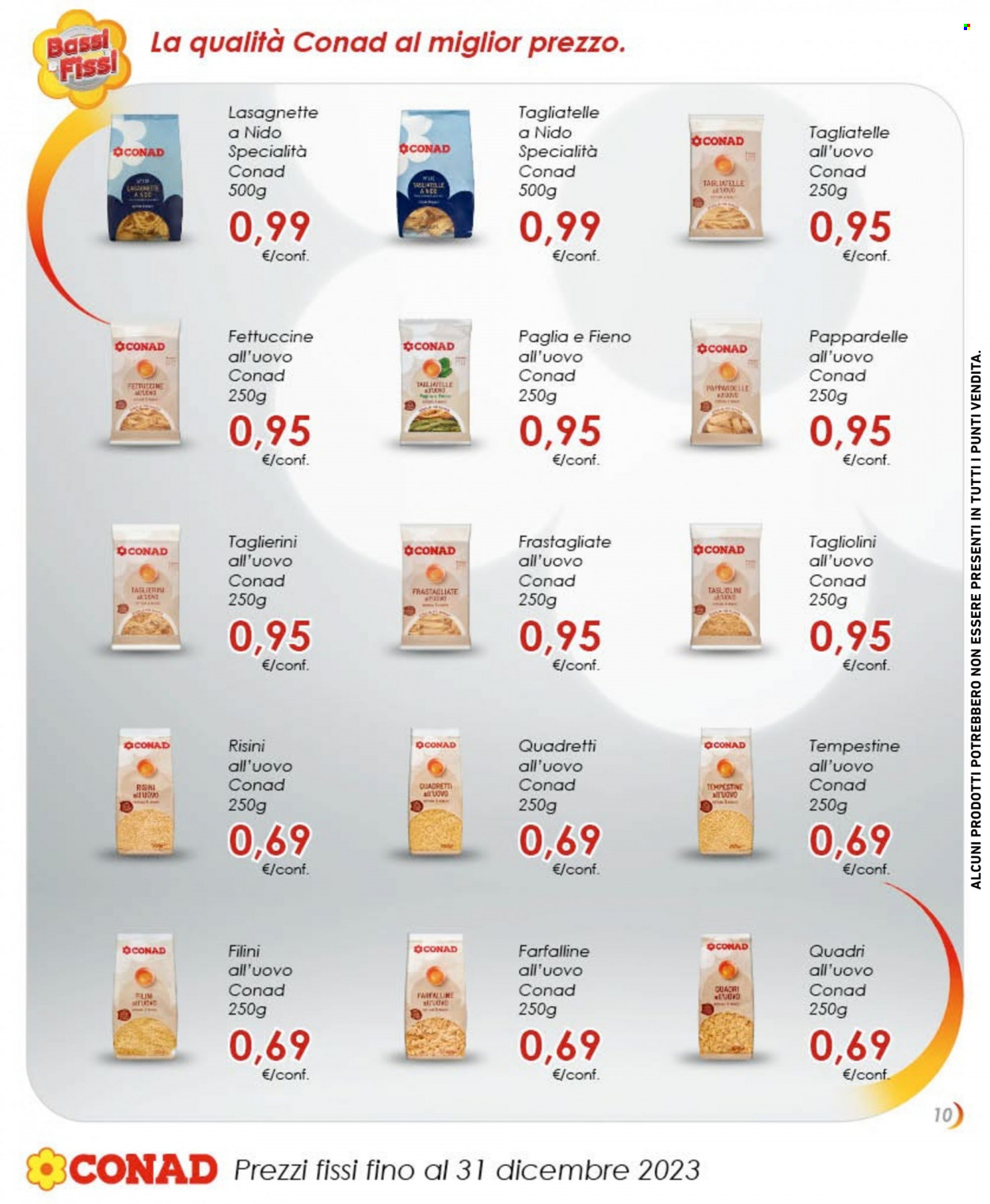 Leták Conad - 1.9.2023 - 31.12.2023. Strana 10