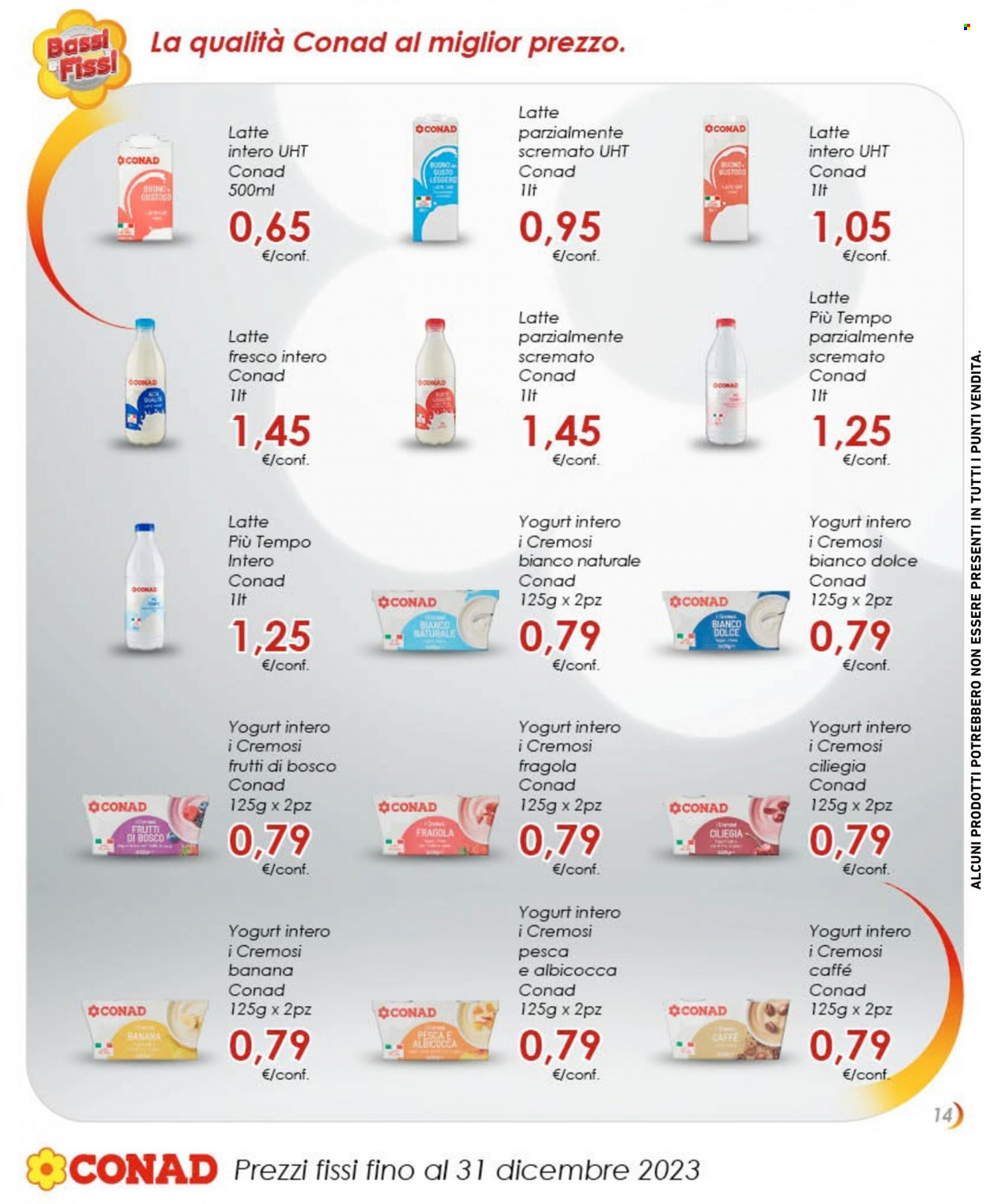 Leták Conad - 1.9.2023 - 31.12.2023. Strana 14