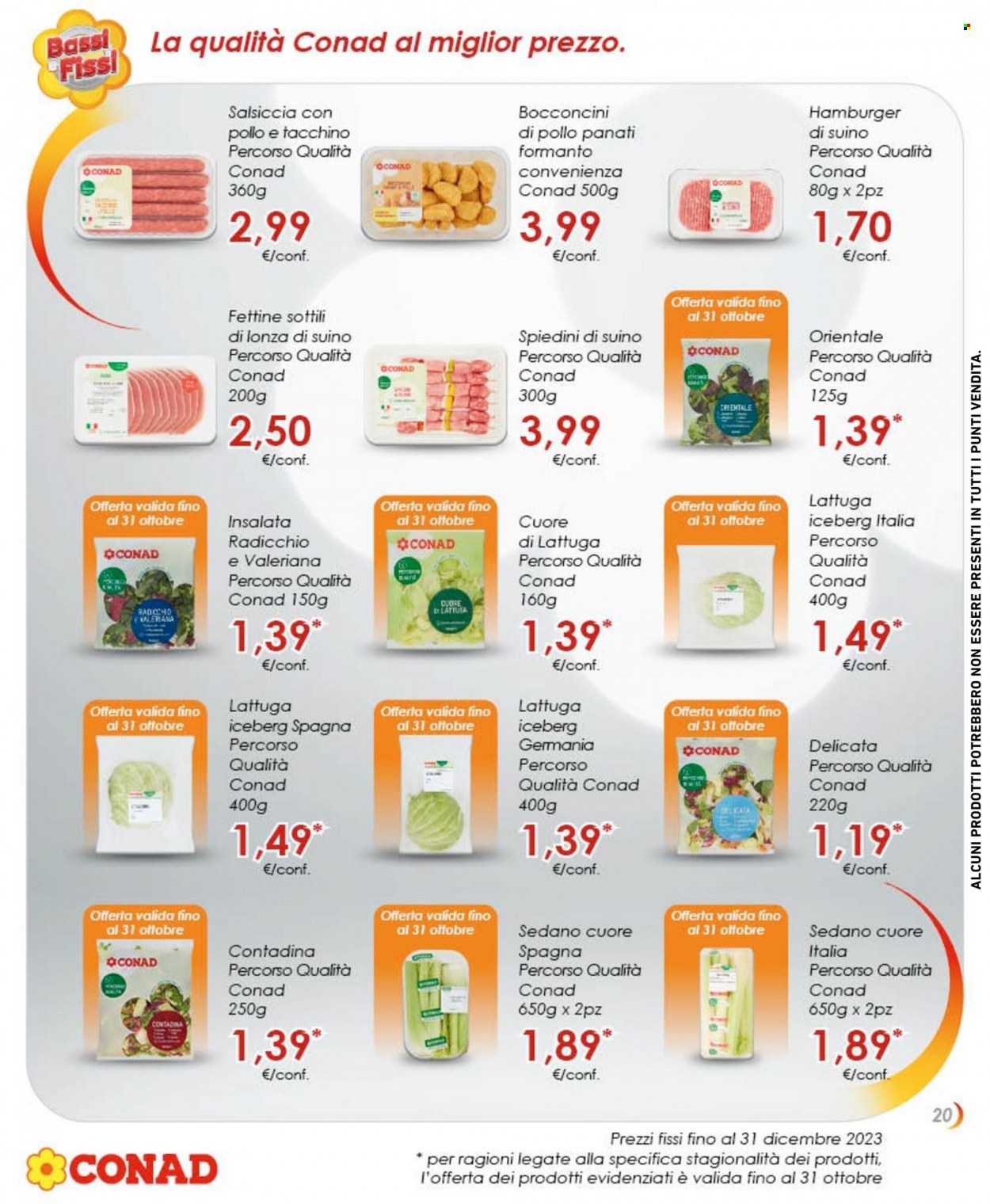 Leták Conad - 1.9.2023 - 31.12.2023. Strana 20