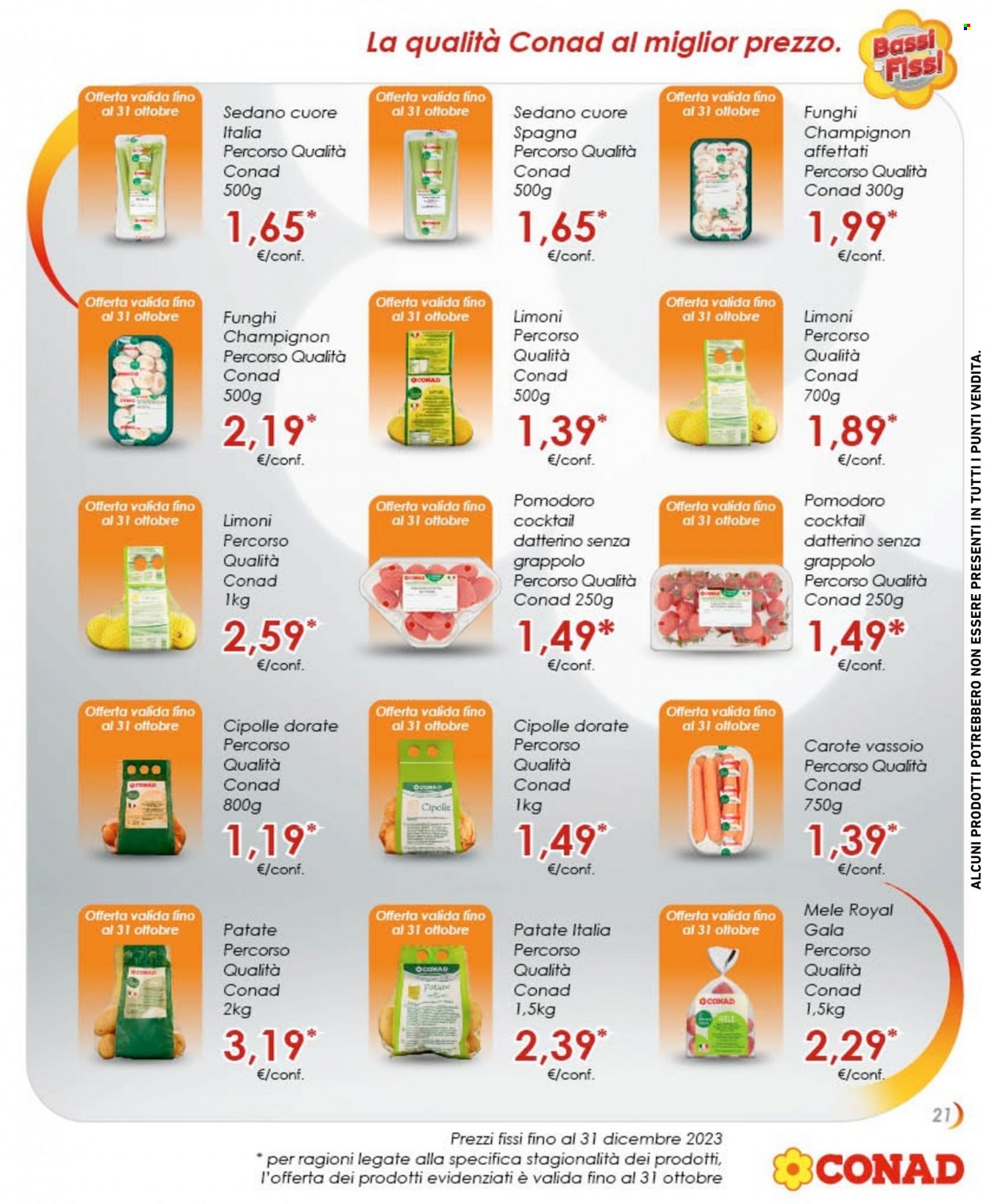 Leták Conad - 1.9.2023 - 31.12.2023. Strana 21