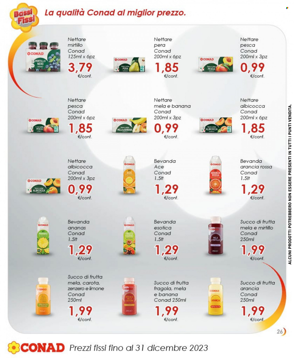 Leták Conad - 1.9.2023 - 31.12.2023. Strana 26