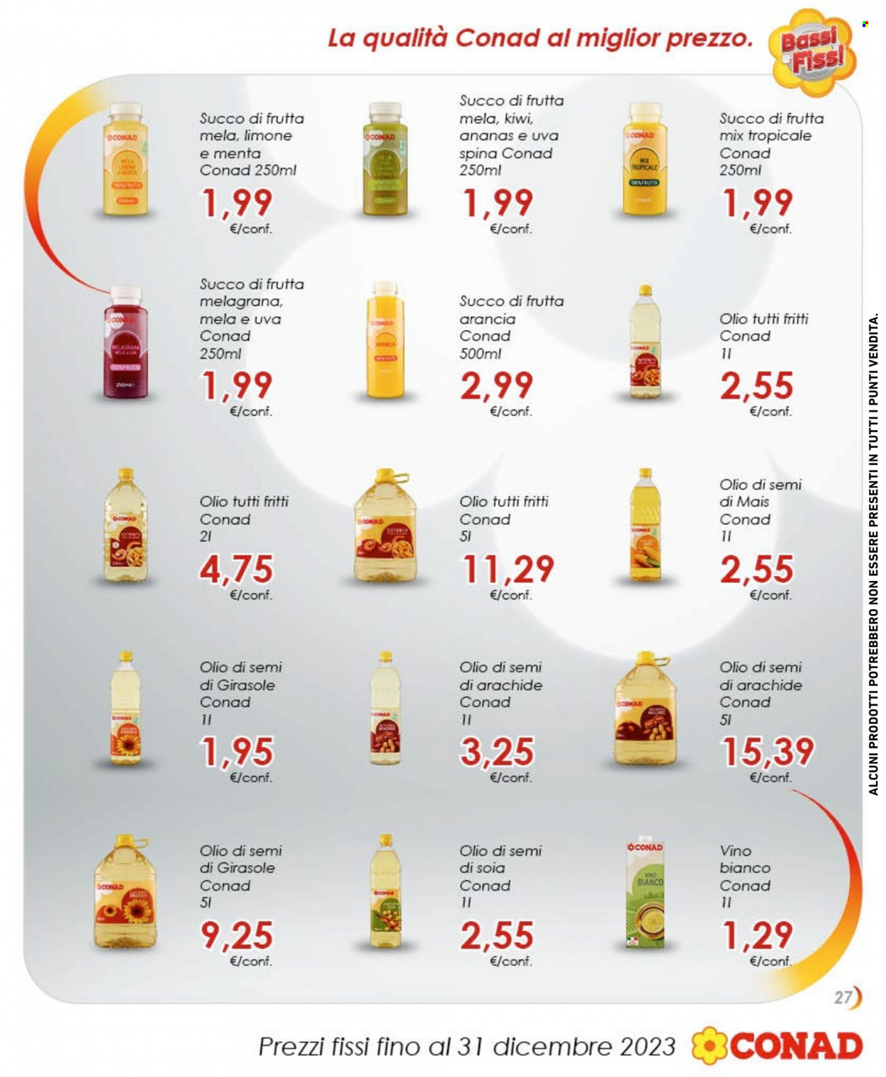 Leták Conad - 1.9.2023 - 31.12.2023. Strana 27