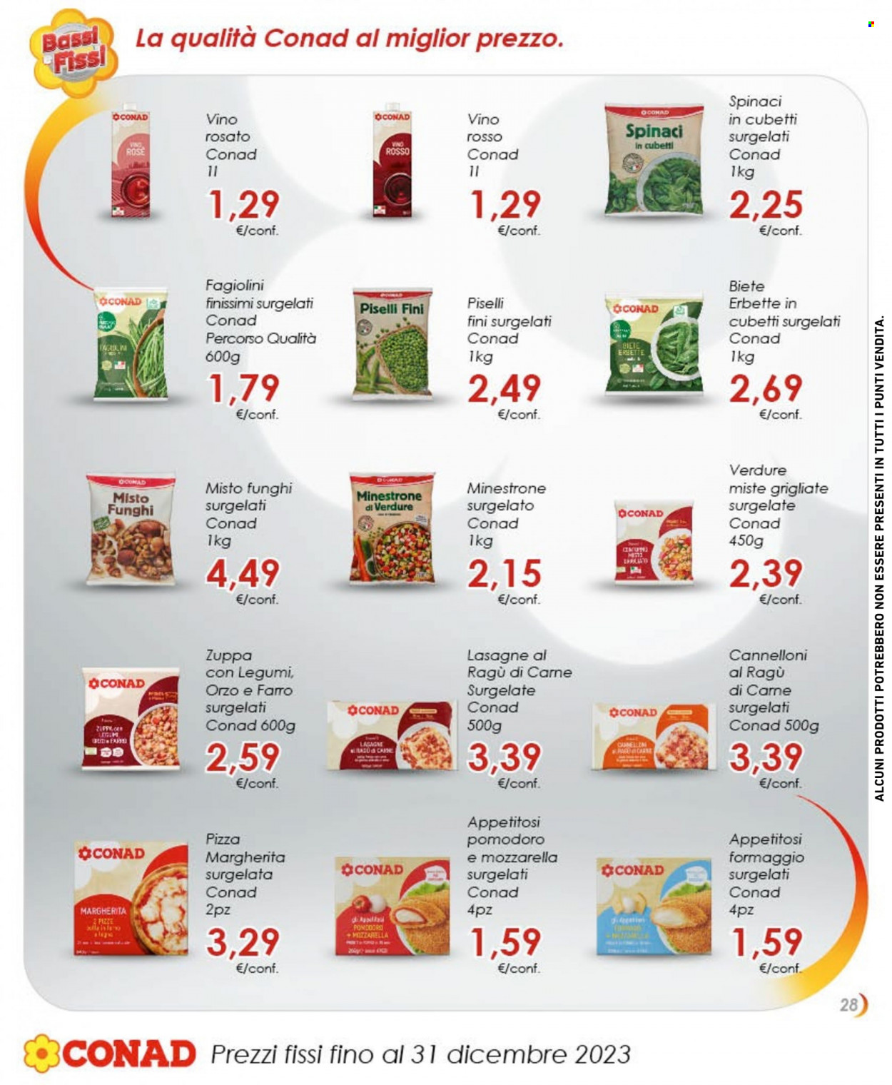 Leták Conad - 1.9.2023 - 31.12.2023. Strana 28