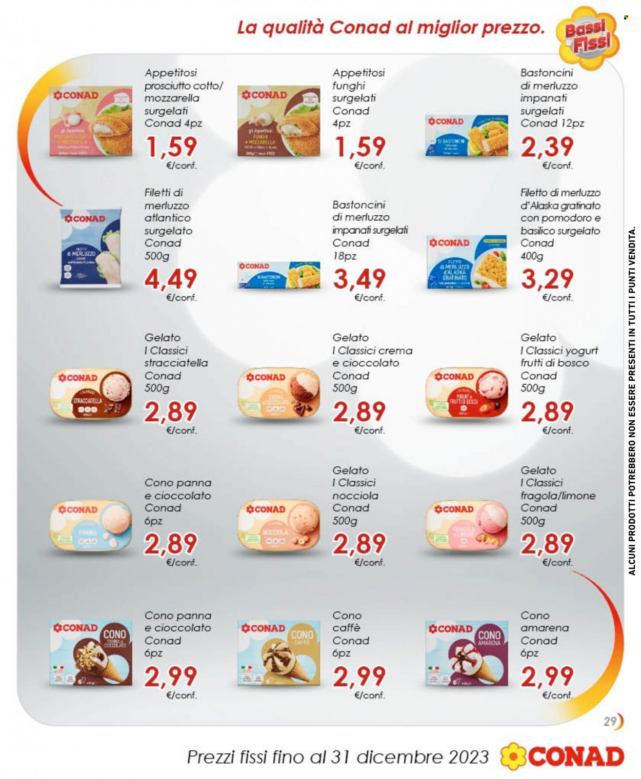 Leták Conad - 1.9.2023 - 31.12.2023. Strana 29